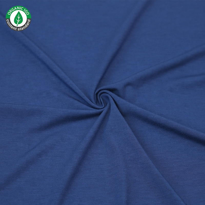 Fabrik Jersey Bambu Spandex Organik yang ketat
